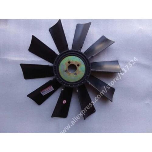 490mm diameter cooling fan for Weichai R4 series engine for engineering machinery, part number