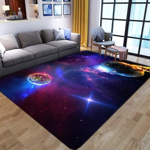 3D Shaggy Fluffy Anti-Skid Floor Mat Kids Room play Carpets for Living Room Bedroom Area Rug Soft Flannel Child Game Area Carpet