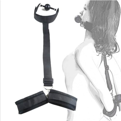 BDSM Bondage Restraint Bondage Fetish Slave Handcuffs & Ankle Cuffs Adult Erotic Sex Toys For Woman Couples Games Sex Products