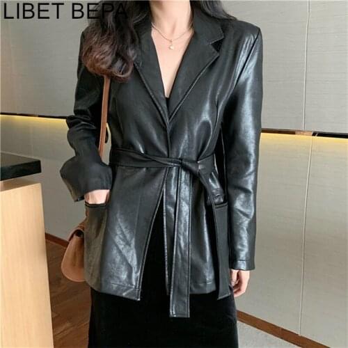 Женские модные кожаные куртки Colorfaith China At AliExpress