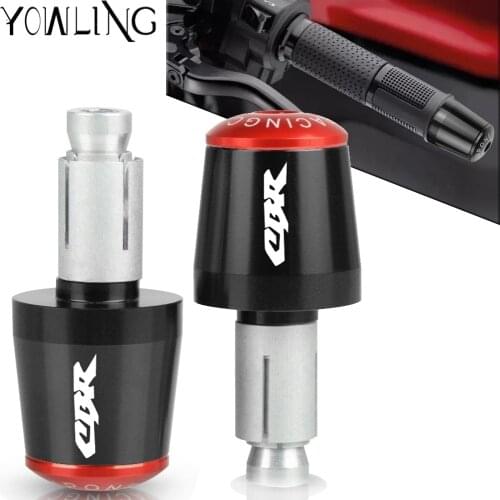 For Honda CBR600 F F2 F3 F4 F4i CBR 600RR 900RR 929RR 954RR RC51 7/8'' 22MM Motorcycle Handlebar Grips Handle Bar Cap End Plugs