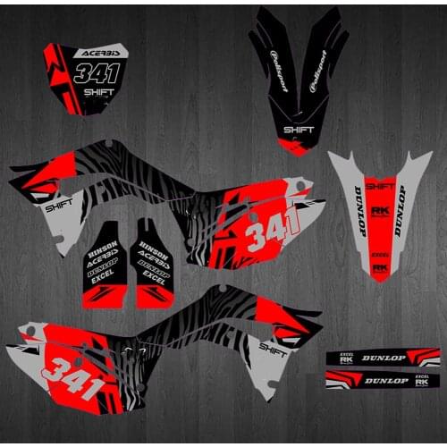 Motorcycle GRAPHICS DECALS Stickers For Honda CRF250 CRF250R CRF 250R 2018 2019 For Honda CRF450 CRF 450R CRF450R 2017 2018 2019