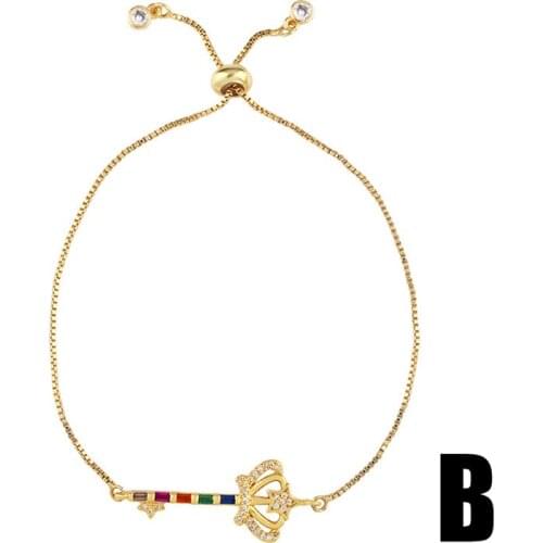 LB1378 Gold-plated Adjustable Bracelet cross-border creative new Bracelet brb60