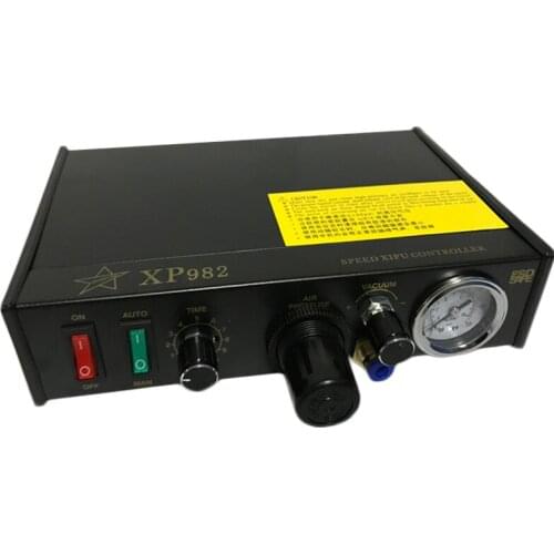 SP982 Glass Glue Machine Double Port Automatic Dispensing Machine Silicone Machine Accessories Epoxy Machine 220V/110V