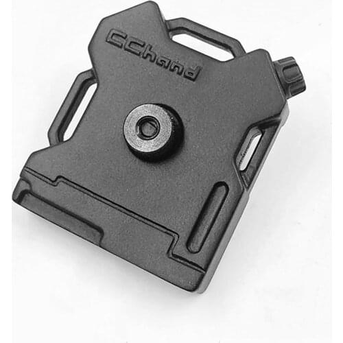 1/10 Simulation Spare Tire Fuel Tank (black) For Rc Crawler Car