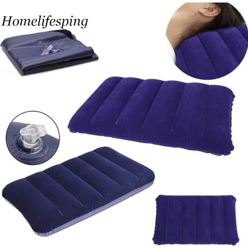 Soft Backrest Inflatable Pillow PVC Inflatable Rest Pillow Cushion Air Travel Office Home Back Relaxing Tool Recliner Cushion
