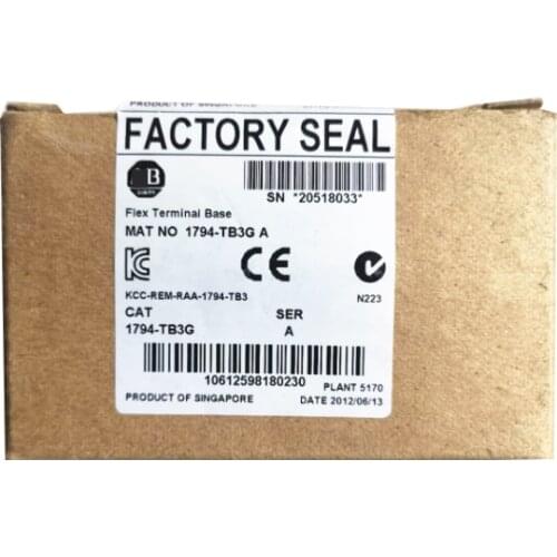 New Original PLC 1794-TB3G Terminal Base