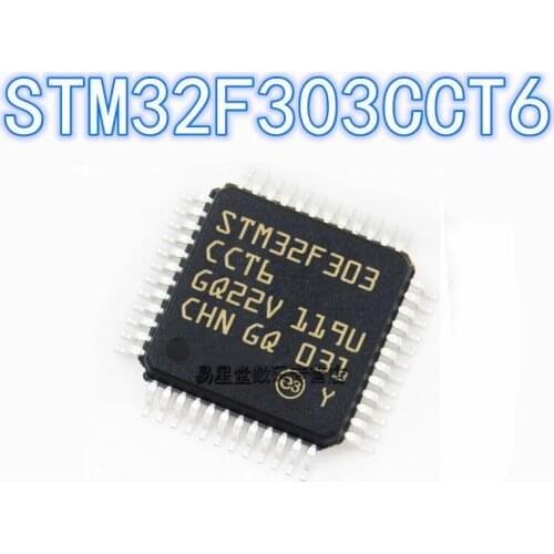 1PCS 100% new original authentic STM32F303CCT6 QFP-48 32F303CCT6 QFP48 32-bit microcontroller chip