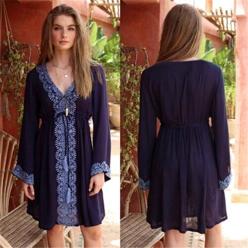 Синие летние платья Pearl Diary China At AliExpress