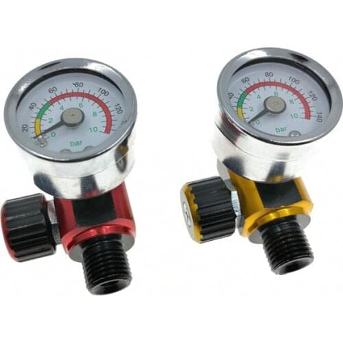 Spray Gun Adjust Air Pressure Regulator Gauge Car Auto Repair Painting Tool Spray Gun Accessories Pneumatic Gun Regulator
