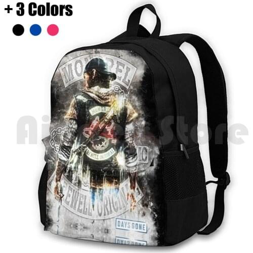 Days Gone Deacon Inspired Outdoor Hiking Backpack Riding Climbing Sports Bag Days Gone Deacon Week Zombies Freaks Playstation