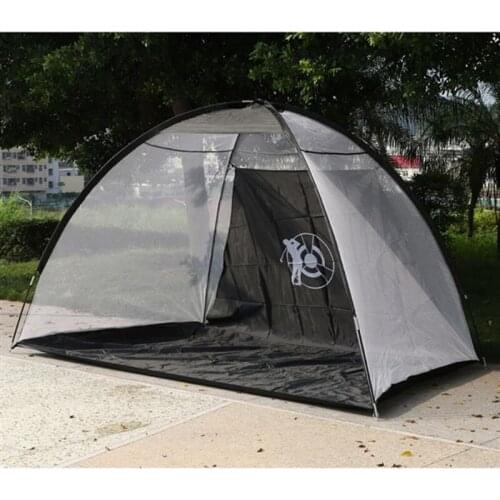 Foldable Golf Practice Net Golf Hitting Cage 3M Garden Grassland Golf Training Aids Net Trainer Golf Sport Equipment 2 Colors