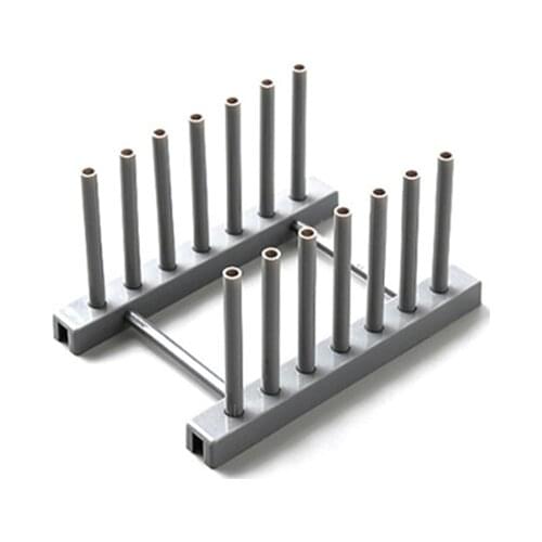 Plate Drainer Rack Plastic Dish drain Rack Storage Shelf Cooking Dish Rack Pan Cover Stand Kitchen Organizer Rack