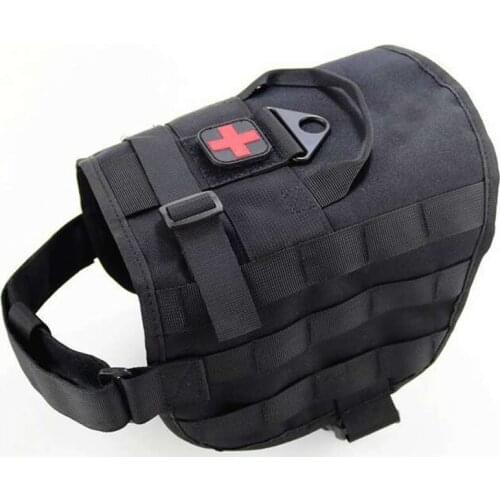 Tactical Vest Swat Tactical Police Equipment Strong Nylon Fabric Rescue Dog Drop Shipping Australia Hunting Dog Training Molle E