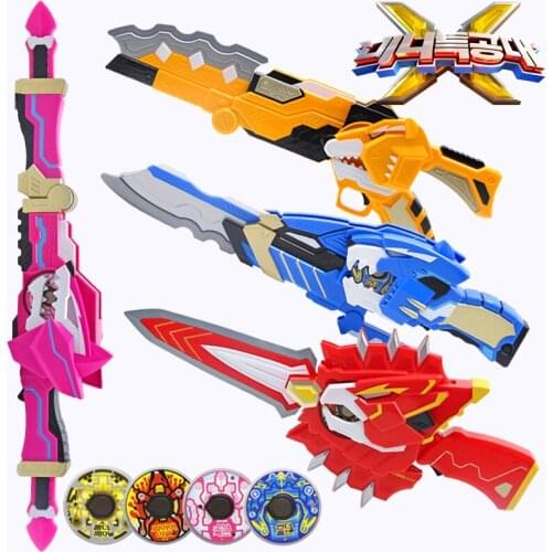 Transformers MINI FORCE Mecha Weapon Forte Light Gun Semimax Secret Deformation Joints Movable Action Figure Model Boy Toys