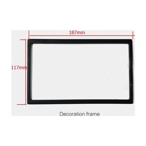 Car frame for Universal 2 Din auto radio / android player Frame Retrofitting decorative framework 178 x 102mm panel No gap