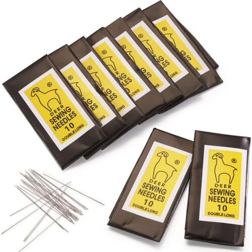 40mm 48mm 52mm 55mm 66mm Iron Beading Needles Tools for Jewelry Bracelet Necklace DIY Sewing Needles10Bags 25pcs/bag