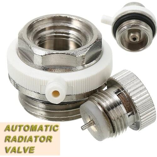 1pc 1/2'' Fully Automatic Air Vent Valve Copper Heating Radiator Mayitr Heat Dissipating Accessories