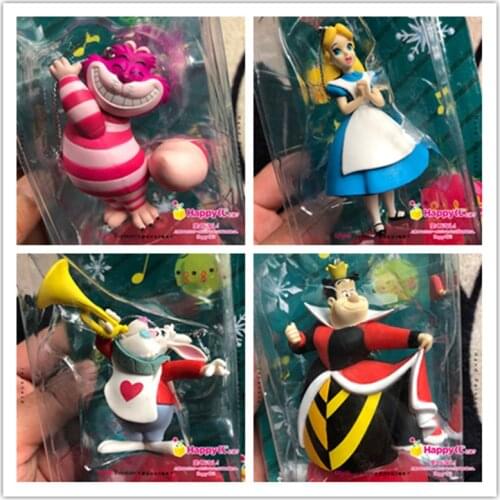 1PCS 4-9CM Boxed 2019 Japan Christmas collection handmade ornaments pendant Alice Cheshire cat