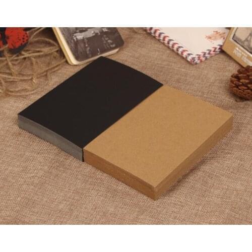 1000pcs Blank kraft Postcard Hand Drawing DIY Graffiti Retrospect For Holiday 100X150mm