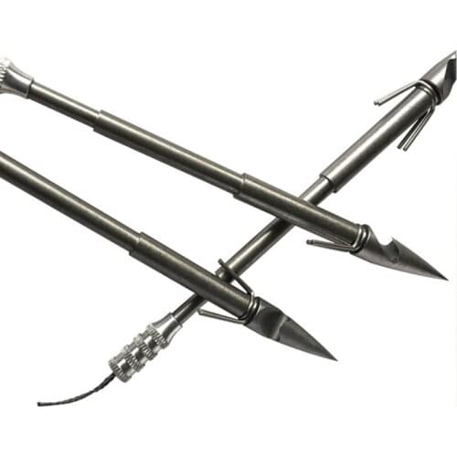 3/5pcs Fishing Slingshot Arrows Powerful Deepwater Fish Darts Shooting Hunting Slingshot Head Adult Outdoor