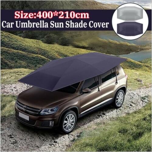 4 X 2.1m Auto Cover Waterproof Car Covers Outdoor Sun Protection Cover For Car Reflector Dust Rain Snow Protective Suv Sedan