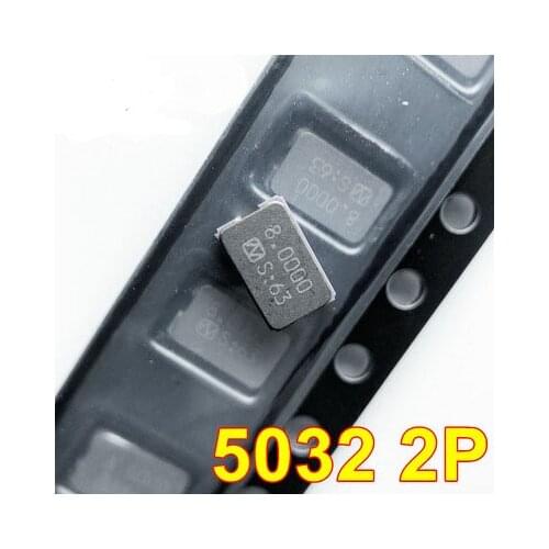 50PCS Passive Crystal SMD 5032 4pin 5*3.2 8M 8MHZ 8.000MHZ