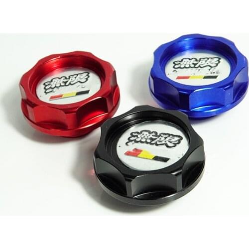 Racing Car Mugenn Aluminum Oil Cap Fuel Tank Cap Cover for