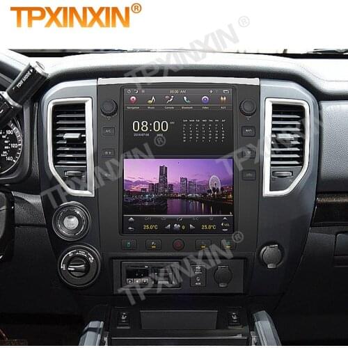 128G Wireless Carplay 2 Din Car Android 10 Stereo Receiver For Nissan Titan Pickup Radio WiFi Head Unit Player Navigation Screen
