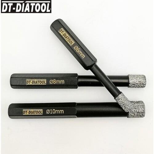 For Granite Marble Ceramic Tile Glass with diamond length 10mm woking without water