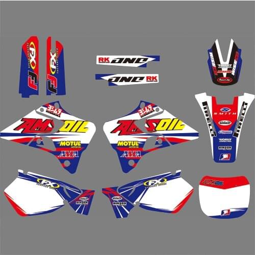 GRAPHICS Personalised Stickers Motorcycle Decos Kits For Yamaha YZ125 YZ250 1996 1997 1998 1999 2000 2001 YZ-125 YZ 125 250 YZ