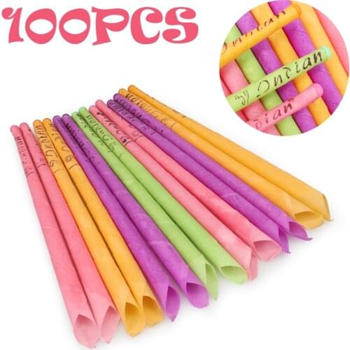 10-100pcs Ear Treatment Healthy Care Ear Candles Ear Wax Removal Cleaner Ear Coning Treatment Indiana Therapy Fragrance Candling