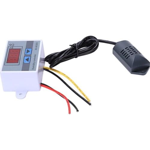 Best Digital Humidity Controller Hygrometer Humidity Control Switch 0~99%Rh Hygrostat With Humidity Sensor AC220V