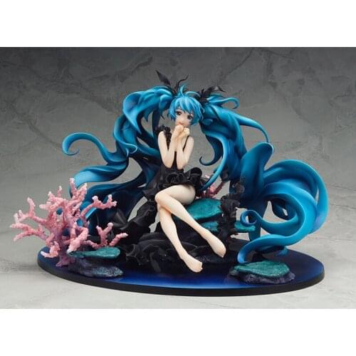 Virtual Singer Hatsune Miku 15cm Anime Model Deep Sea Girl Hatsune Collection Ornaments Childrens Toys Exquisite Boxed Gifts