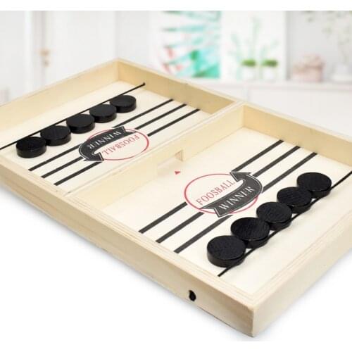 Foosball Winner Board Game Bounce Chess Eject Chess Parent-Child Interactive Chess Bounce Chess Ruffle Ball Desktop Hockey Toy