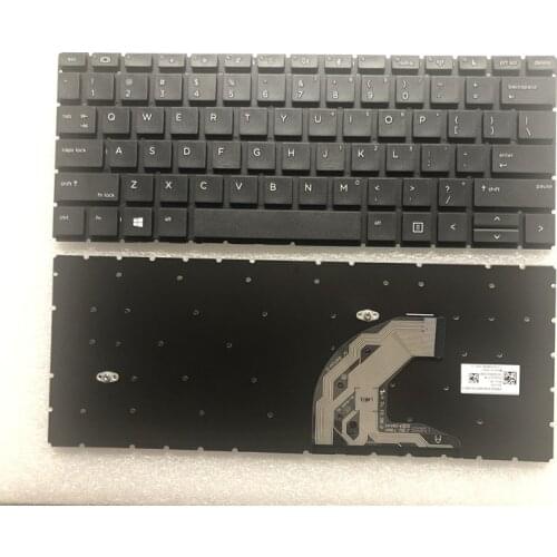 New for HP ProBook 440 G6 445 G6 Series Laptop Keyboard US Black Without Backlit