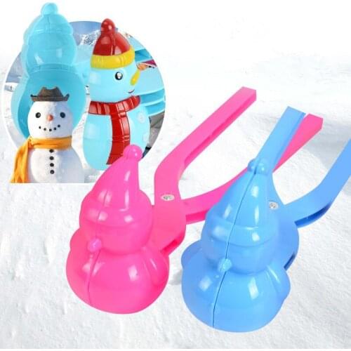 Snowball Maker Plastic Clip Kids Outdoor Sand Snow Ball Mold Toys Fight Duck Snowman Maker Clip Toy for Children