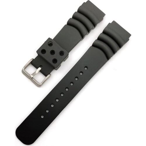 For Seiko Divers Silicone Watchband Smart Watch Band Strap Bracelet Accessories 20mm 22mm
