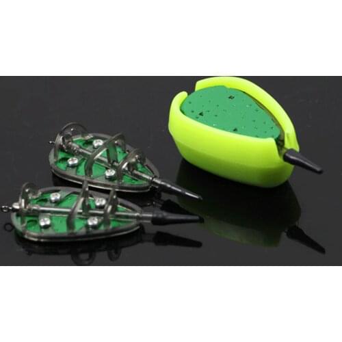 Fish lure Bait Quick Release Mould Fishing set Carp Terminal Tackle 4 Feeders and 2 Method Moulds 40g 50g Fishing Feeder