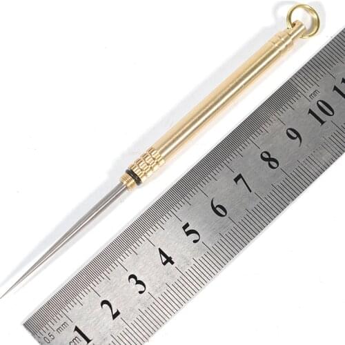 1pc Portable Toothpick Storage Reusable Toothpick Storage Box Fruit Fork mini folding knife for Travel Camping Tool personal Use