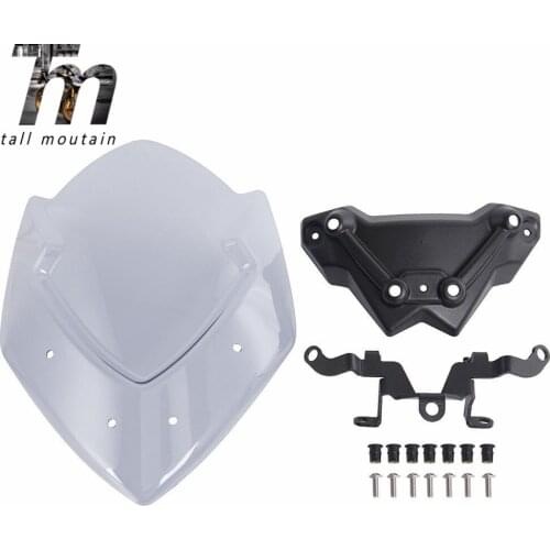 Motorcycle Windscreen Windshield Shield Screen For Suzuki GSX-S1000 GSXS 1000 2016 2017 2018 2019 GSXS1000 Wind Deflectors