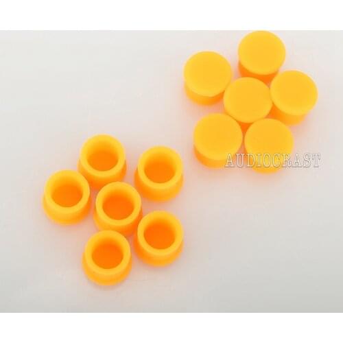 High quality hifi RCA jack protect cover caps Black RCA socket Caps