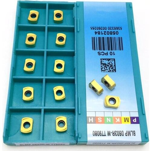 100PCS carbide blade BLMP0603R TT9080 CNC lathe parts tool BLMP0603R for stainless steel parts