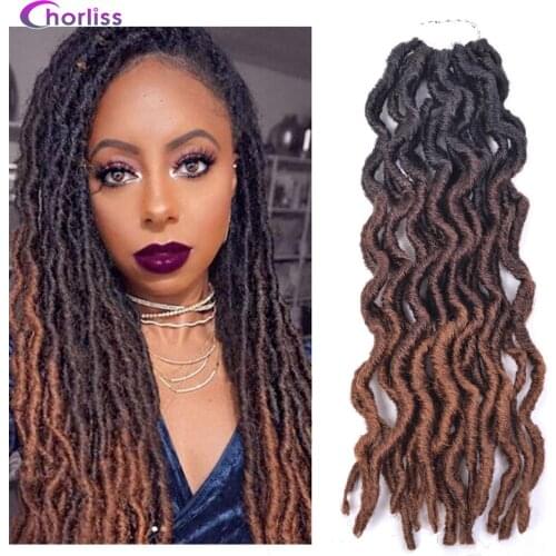 14 inches Ombre Curly Crochet Hair Synthetic Braiding Hair Extensions Gypsy Wavy Soft Faux Locs Dreads Dreadlocks Hair