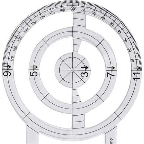 Acrylic Sewing Ruler Fashion Easy Patchwork Ruler Thick Double Square Triangle Hexagon DIY Template