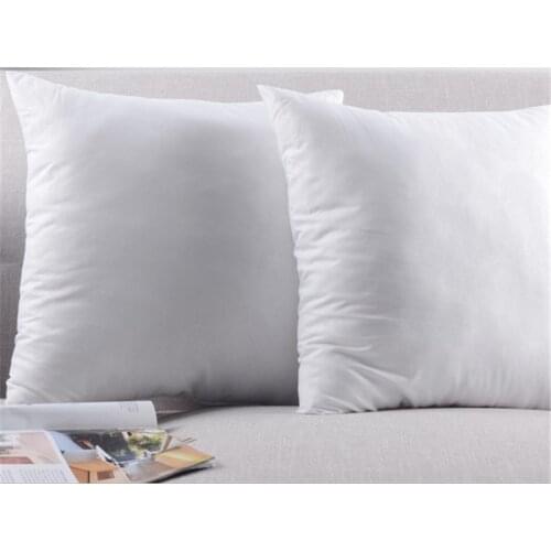 White Pillow Core Bedroon Livingroom Square Pillow Inner Cushion Cross Stitch Insert Core 45*45cm 3