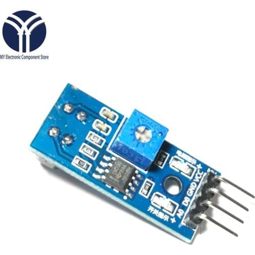 TCRT5000 Infrared Reflective IR Photoelectric Switch Barrier Line Track Sensor Module blue For Arduino Diode Triode Board 3.3v