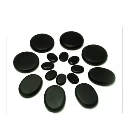 6X8/8*8CM SPA Health Energy Stone Xuanwu Hot Stone Essential Oil Energy Stone Massages 8 Pcs