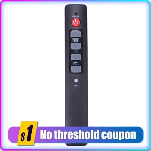Multi-use 6 Key Pure Learning Remote Control Copy Infrared IR Remote Controller for Smart TV BOX STB DVD DVB VCR HIFI Amplifier