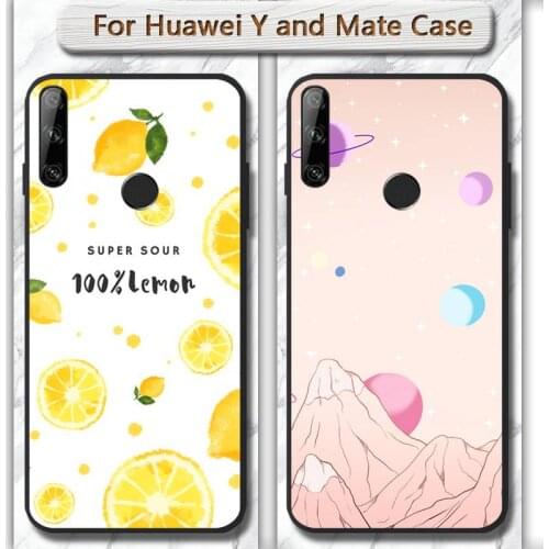 Cover Soft Cute Back Phone Cases Cover for huawei mate 9 10 20 30 pro lite X Y5 6 7 9 prime Enjoy 7